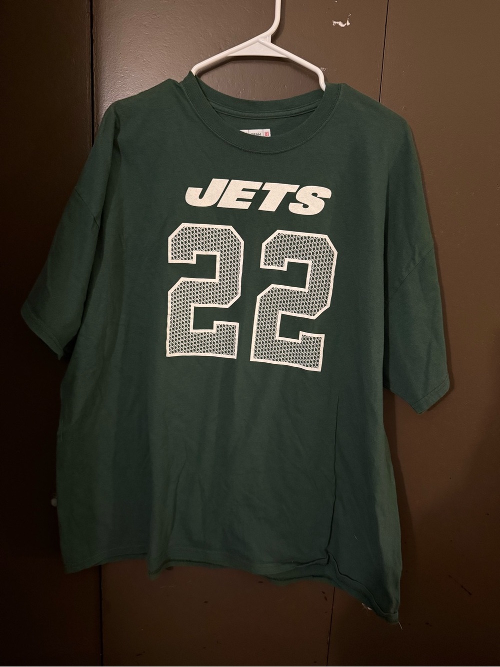 NFL Jets 22 Forte Graphic T-Shirt - Green & White